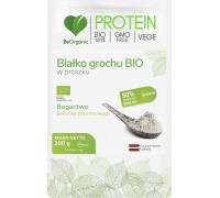 Beorganics Zirņu proteīns Bio 200G, šķiedrvielas