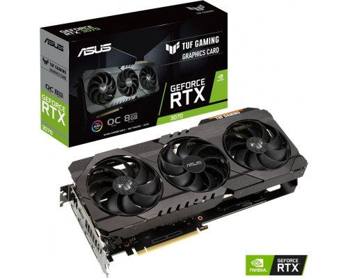 *RTX3070 Asus TUF GeForce RTX 3070 Gaming OC 8GB GDDR6 (TUF-RTX3070-O8G-GAMING)