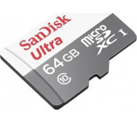 SD  SanDisk Ultra MicroSDXC 64 GB Class 10 UHS-I  (SDSQUNR-064G-GN6TA)