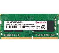 Transcend JetRam, SODIMM, DDR4, 8 GB, 3200 MHz, CL22 (JM3200HSG-8G)