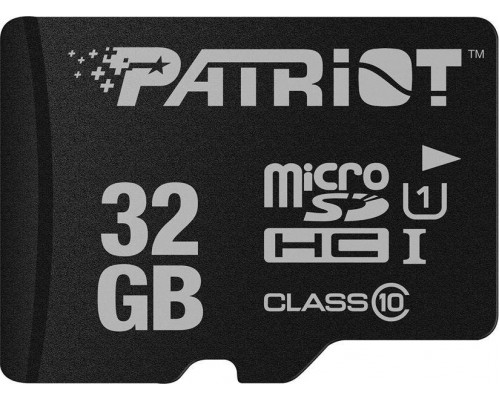 SD  Patriot LX Series MicroSDHC 32 GB Class 10 UHS-I/U1  (PSF32GMDC10)