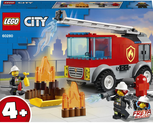 LEGO City Wóz strażacki z drabiną (60280)