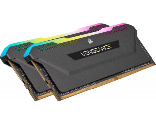 Corsair Vengeance RGB PRO SL, DDR4, 16 GB, 3200MHz, CL16 (CMH16GX4M2E3200C16)