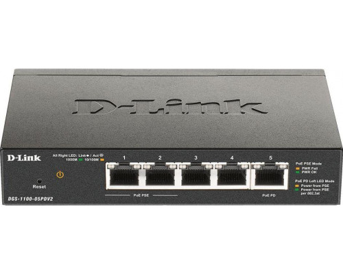 Switch D-Link DGS-1100-05PDV2