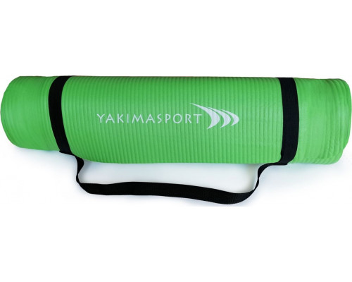 YakimaSport Treniņu paklājs 100453 180 cm x 60 cm x 1 cm green