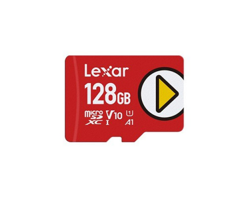 SD  Lexar PLAY MicroSDXC 128 GB Class 10 UHS-I/U1 A1 V10 (LMSPLAY128G-BNNNG)