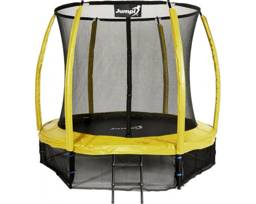 Garden Trampoline Jumpi Garden Maxy Comfort Plus With inner mesh 8.5 FT 252 cm żółta