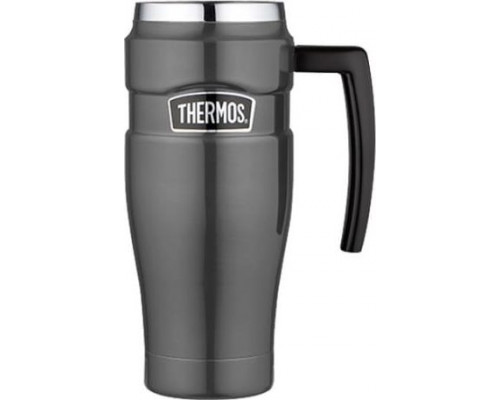 Thermos Waterproof thermal mug with handle Thermos 0,47l - metallic grey