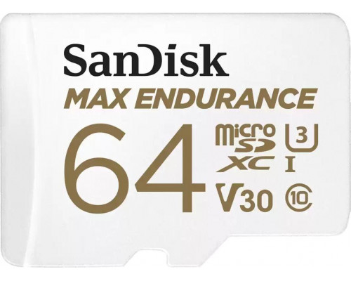 SD  SanDisk Max Endurance MicroSDXC 64 GB Class 10 UHS-I/U3 V30 (SDSQQVR-064G-GN6IA)