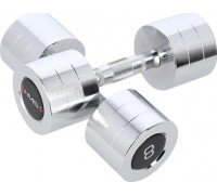 HMS dumbbells CHD08 chrome plated 2 x 8 kg