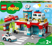 LEGO Duplo Parking piętrowy i myjnia samochodowa (10948)