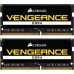 Corsair Vengeance, SODIMM, DDR4, 32 GB, 2666 MHz, CL18 (CMSX32GX4M2A2666C18)