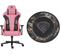 Genesis Nitro 720 black-pink (NFG-1928) + Genesis mata podłogowa Tellur 500 Master of Camouflage (NDG-1708)