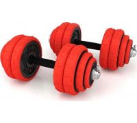 HMS ‎Dumbbells SGGX30 gumowane 2 x 15 kg