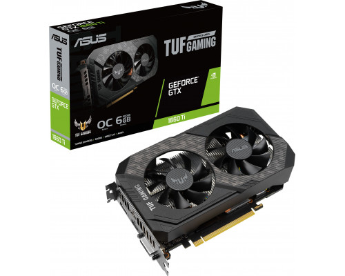 Asus TUF GeForce GTX 1660 Ti Gaming Evo OC 6GB GDDR6 (TUF-GTX1660TI-O6G-EVO-GAMING)