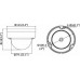 BCS KAMERA WANDALOODPORNA IP BCS-V-DI221IR3 - 1080p 2.8&nbsp;mm BCS View