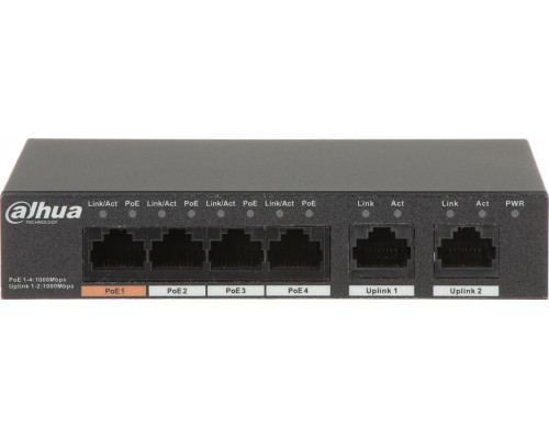 Switch Dahua Technology PFS3006-4GT-60-V2