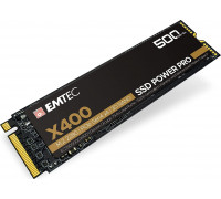 SSD 500GB SSD Emtec X400 Power Pro 500GB M.2 2280 PCI-E x4 Gen4 NVMe (ECSSD500GX400)