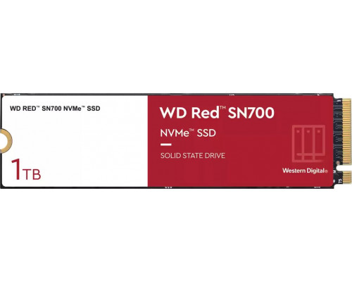 SSD 1TB SSD WD Red SN700 1TB M.2 2280 PCI-E x4 Gen3 NVMe (WDS100T1R0C)