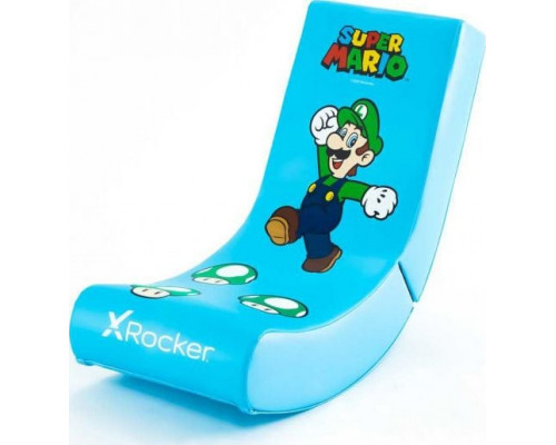 X Rocker Nintendo Video Luigi blue