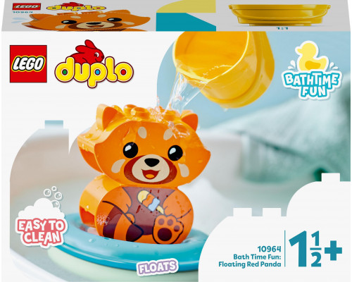 LEGO Duplo Bath Time Fun - Floating Red Panda (10964)