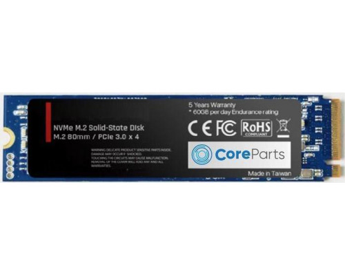 SSD 2TB SSD CoreParts 2TB M.2 2280 PCI-E x4 Gen3 NVMe (CPSSD-M.2NVMEHE-2TB)