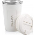 Aptel THERMAL MUG ze Stali Nierdzewnej COFFEE 510ml white AG369D Aptel THERMAL MUG ze Stali Nierdzewnej COFFEE 510ml white AG369D