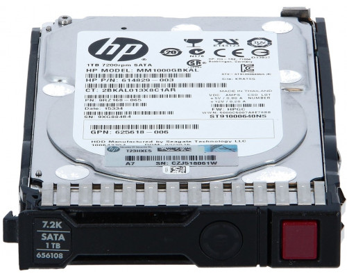 HP 1TB SATA hard drive