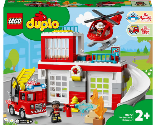 LEGO Duplo Fire Station & Helicopter (10970)