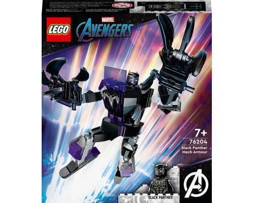 LEGO Marvel Mechaniczna zbroja Czarnej Pantery (76204)