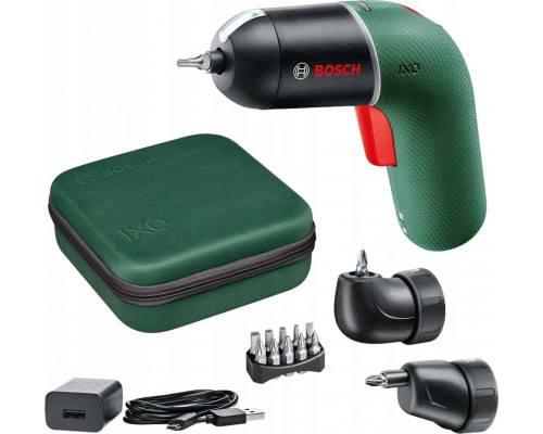 Bosch Bosch akumulatorowy wkrętak IXO VI Classic + 2 adaptery w miękkim etui