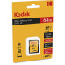 SD  Kodak 580X SDXC 64 GB Class 10 UHS-I/U1  (EKMSD64GXC10K)