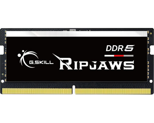 G.Skill Ripjaws, SODIMM, DDR5, 16 GB, 4800 MHz, CL40 (F5-4800S4039A16GX1-RS)