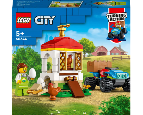 LEGO City Kurnik z kurczakami (60344)