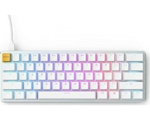 Glorious PC Gaming Race GMMK Compact White Ice Edition Gateron Brown (GLO-GMMK-COM-BRN-W)