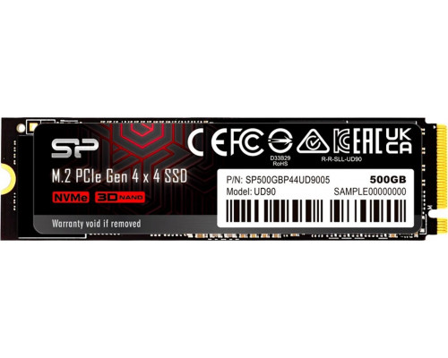 SSD Silicon Power UD90 500GB M.2 2280 PCI-E x4 Gen4 NVMe (SP500GBP44UD9005               )
