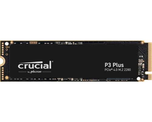 Dysk SSD Crucial P3 Plus 4TB M.2 2280 PCI-E x4 Gen4 NVMe (CT4000P3PSSD8)