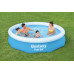 Bestway Bestway Fast Set above ground pool set, 305cm x 66cm, swimming pool (blue/white, with filter pump)