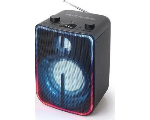 Muse Muse Bluetooth Party Box Speaker with Battery M-1802DJ 60 W, Wireless connection, Black, Bluetooth