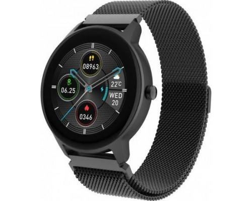 Smartwatch Forever ForeVive 2 Slim SB-325 Black  (ForeVive 2 Slim SB-325 black)