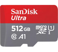 SD  SanDisk Ultra MicroSDXC 512 GB Class 10 UHS-I/U1 A1 (SDSQUAC-512G-GN6MA)