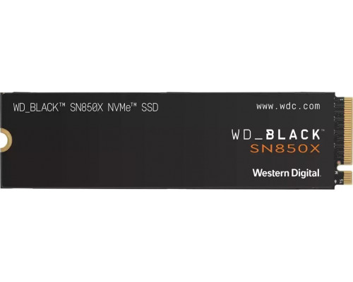 SSD WD Black SN850X 1TB M.2 2280 PCI-E x4 Gen4 NVMe (WDS100T2X0E)