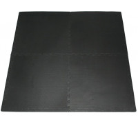 HMS Aizsargsegums MP12 122 cm x 122 cm x 1.2 cm melns