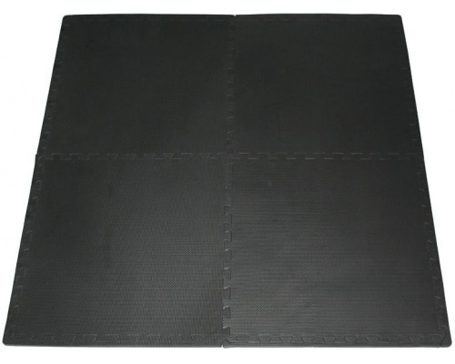 HMS Aizsargsegums MP12 122 cm x 122 cm x 1.2 cm melns