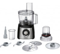 Bosch Bosch Food Processor MCM3401M Black/Stainless steel, 800 W, Number of speeds 2, 2.3 L, Blender, Meat mincer