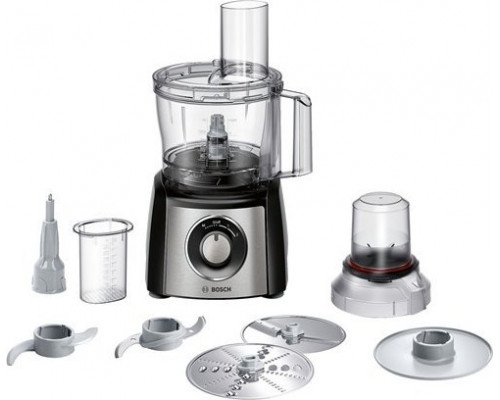 Bosch Bosch Food Processor MCM3401M Black/Stainless steel, 800 W, Number of speeds 2, 2.3 L, Blender, Meat mincer