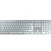 Cherry CHERRY KC 6000C FOR MAC klawiatura USB QWERTY Skandynawia Srebrny