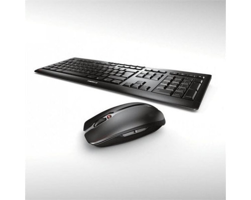 Cherry CHERRY Stream Desktop  RF Wireless AZERTY French Black