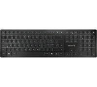 Cherry CHERRY KW 9100 SLIM klawiatura RF Wireless + Bluetooth QWERTZ Swiss Czarny