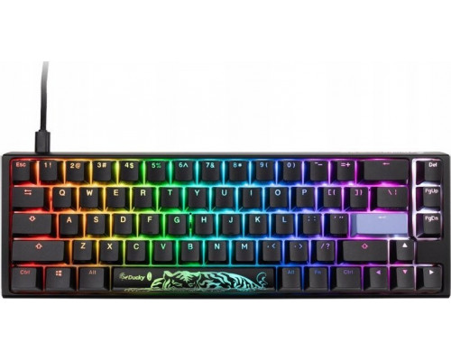 Ducky Ducky One 3 Classic Black/White SF Gaming Tastatur, RGB LED - MX-Black (US)